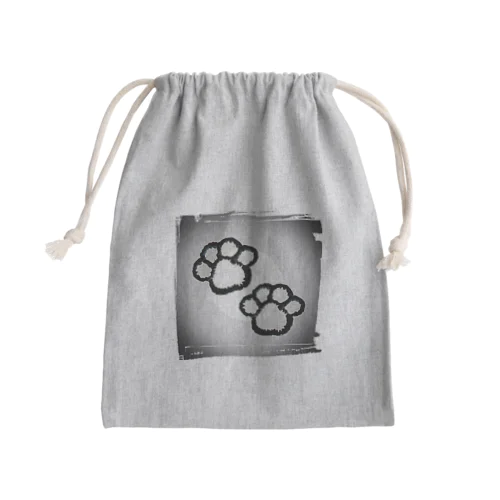 肉球love Mini Drawstring Bag