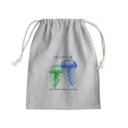 心静まるクラゲ！（淡色用） Mini Drawstring Bag