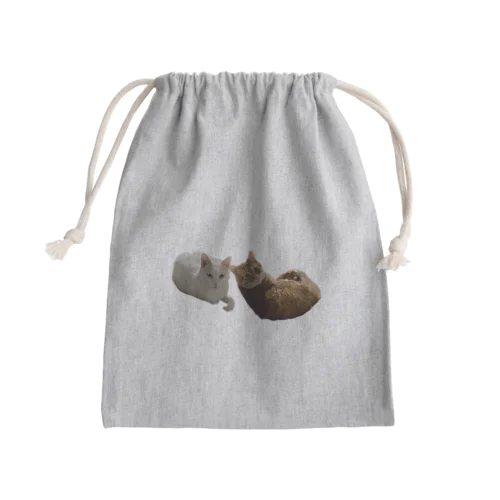 なんですか顔のぽっぺ Mini Drawstring Bag