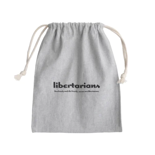 libertarians Mini Drawstring Bag