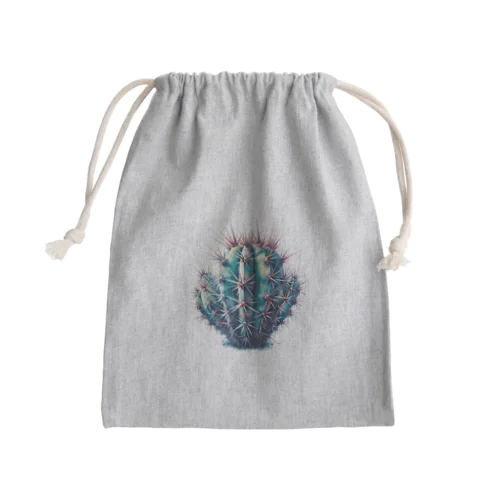 陽気なサボテン Mini Drawstring Bag