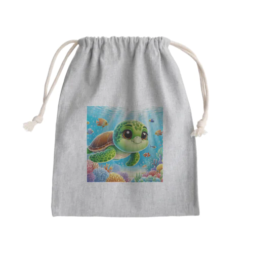 AIカメ Mini Drawstring Bag