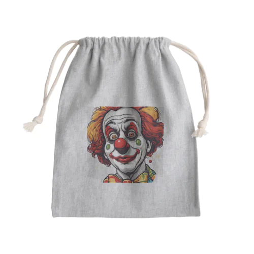 クレイジーピエロ Mini Drawstring Bag