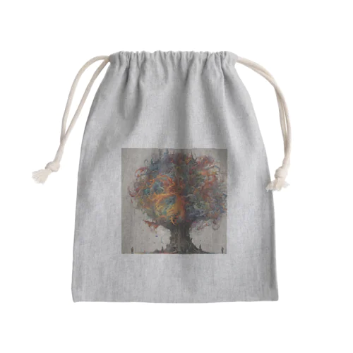 幻想の木のグッズ Mini Drawstring Bag