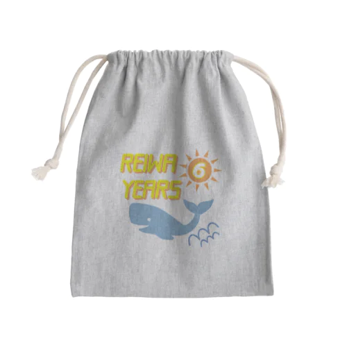 REIWA 6 YEARS Mini Drawstring Bag