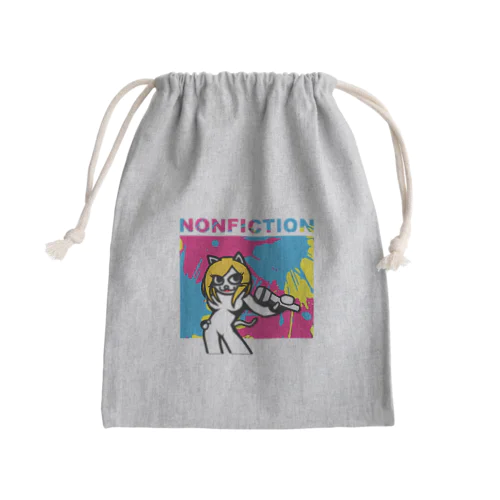 NONFICTIONの『シンガーのん』 Mini Drawstring Bag