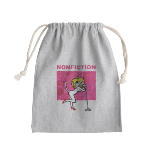 にゃんこシンガーのん Mini Drawstring Bag