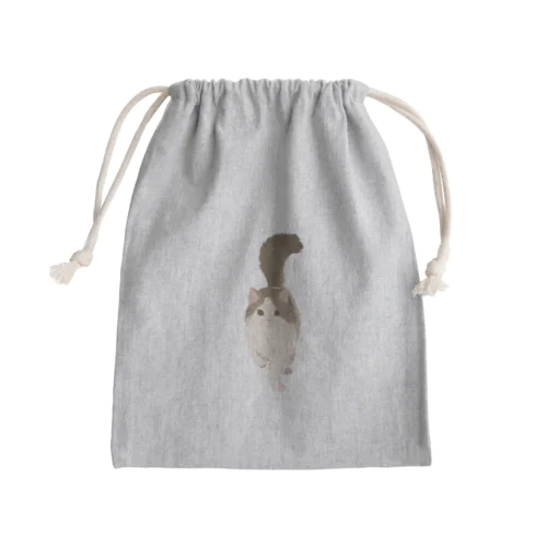 小走りジャン Mini Drawstring Bag