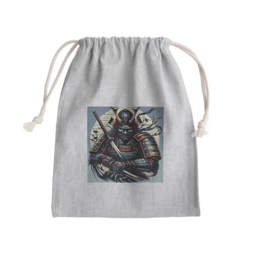 侍 Mini Drawstring Bag