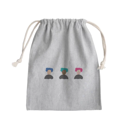 カユイトコロゴザイマセンカ Mini Drawstring Bag