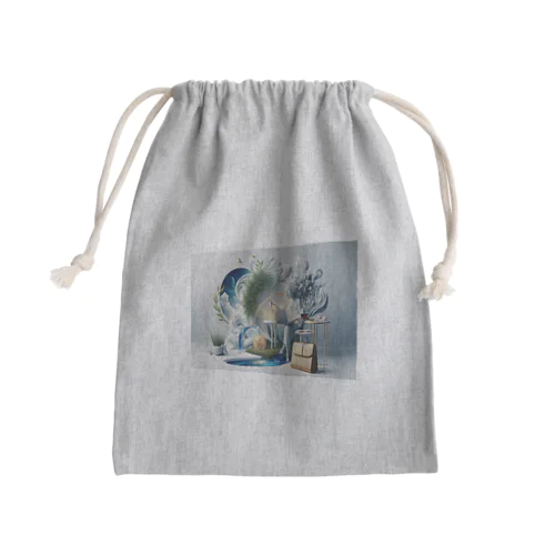 乙女座　運気上昇 Mini Drawstring Bag