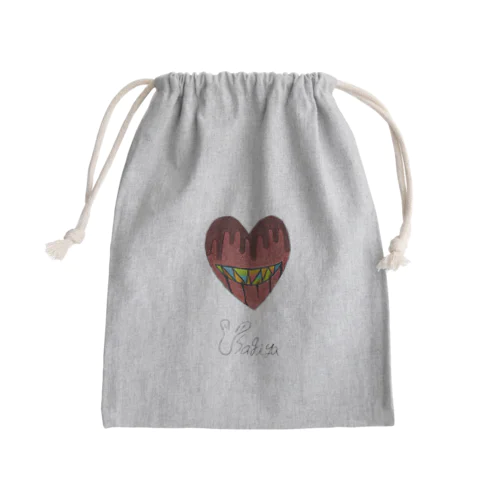 心は喰らう Mini Drawstring Bag