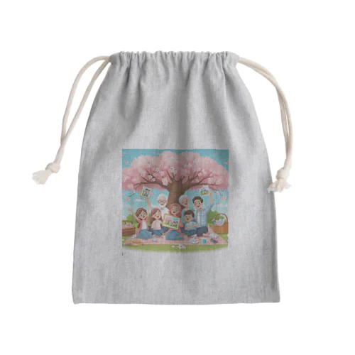 春よ！来い！ Mini Drawstring Bag