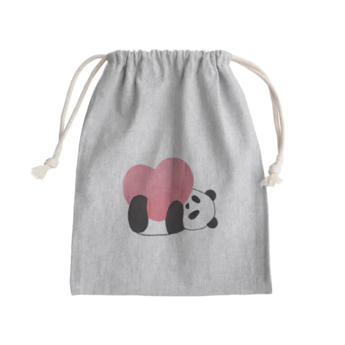 大きな愛を受け止めて Mini Drawstring Bag