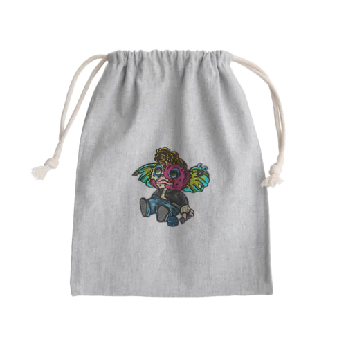 リーゼントギズモ Mini Drawstring Bag