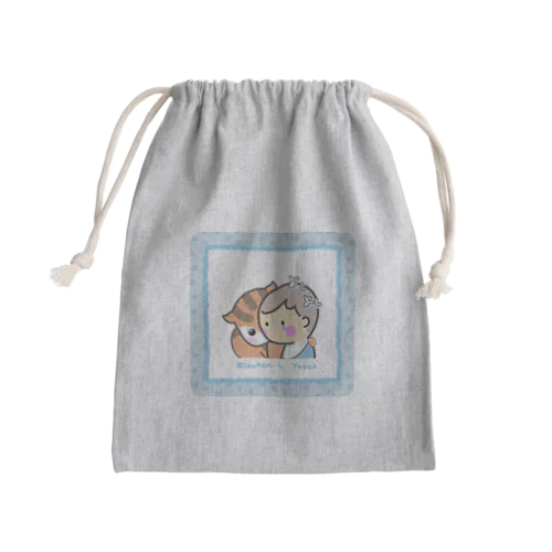 悲しいややおを励ますりすたん Mini Drawstring Bag