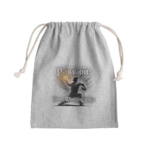 情熱が勝利の切り札だ！〈ベースボール〉 Mini Drawstring Bag