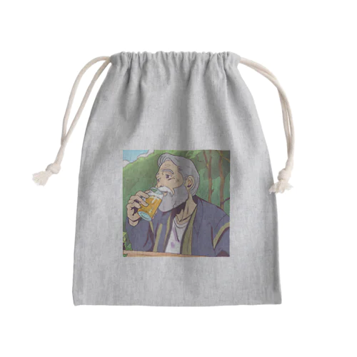 森のイケオジグッズ Mini Drawstring Bag