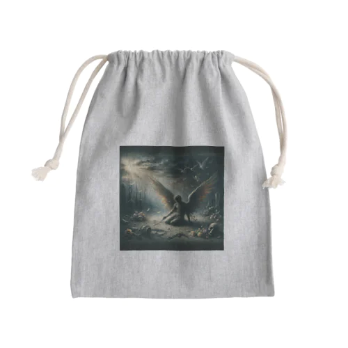 堕天使 Mini Drawstring Bag