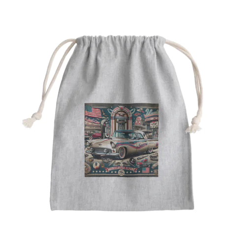 1950年フォード・サンダーバード Mini Drawstring Bag