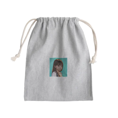 にゅふふ亜里沙でぇ～す！ Mini Drawstring Bag