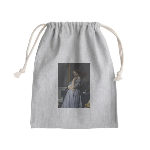 ドーソンヴィル伯爵夫人の肖像 / Portrait of Comtesse d'Haussonville Mini Drawstring Bag