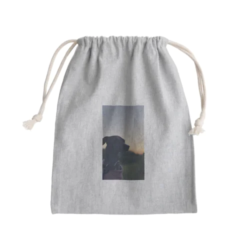 黄昏れる想 Mini Drawstring Bag