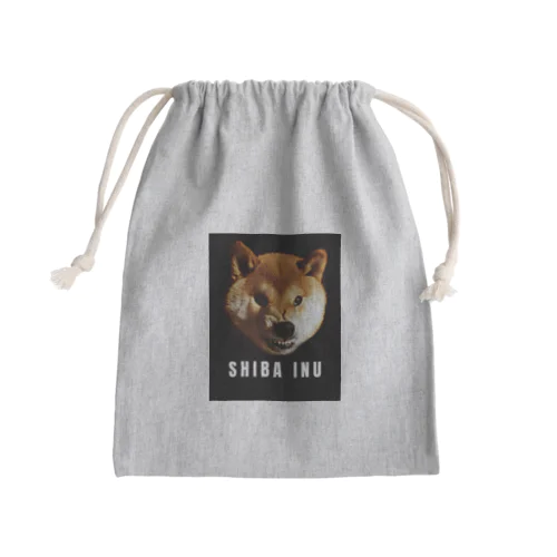 激おこ柴犬 Mini Drawstring Bag