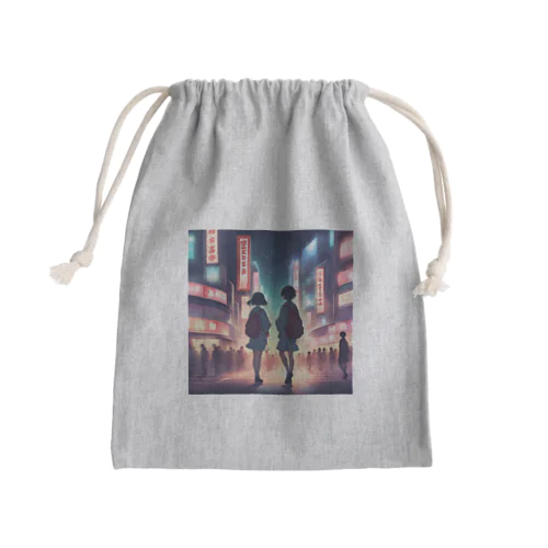 Akihabara  Mini Drawstring Bag