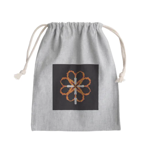 シライシ教 Mini Drawstring Bag