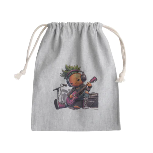 ロック人参 Mini Drawstring Bag