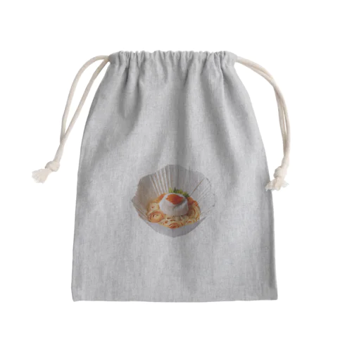 origamiラーメン Mini Drawstring Bag