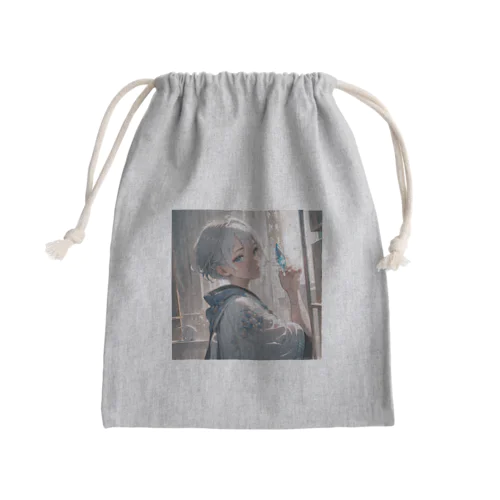 望月響 Mini Drawstring Bag