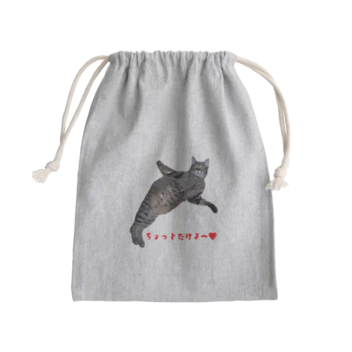 ちょっとだけよ～❤ハナちゃん Mini Drawstring Bag