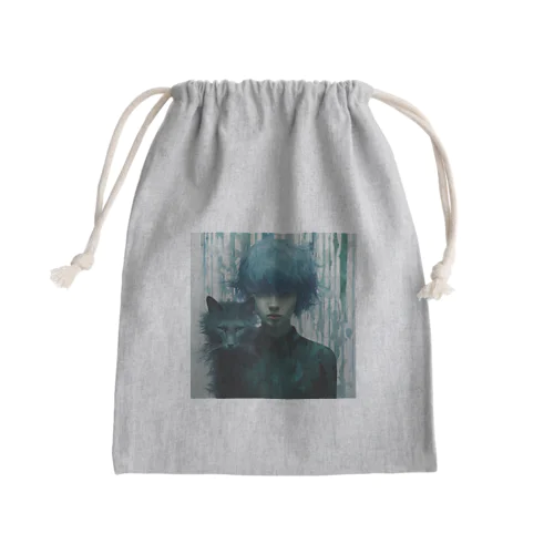 bluegreen  Mini Drawstring Bag