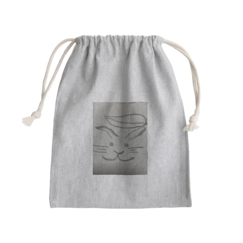 工作室うさぎ Mini Drawstring Bag