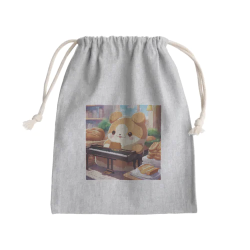 ぱんくまちゃん Mini Drawstring Bag