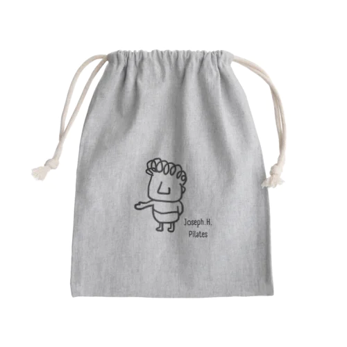 ピラティス氏グッズ Mini Drawstring Bag