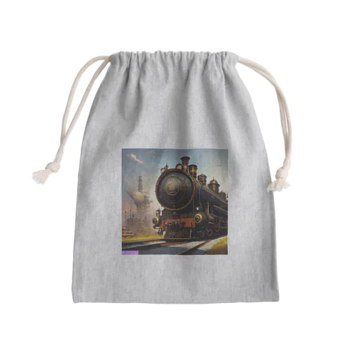 カッコイイ列車くん1号 Mini Drawstring Bag