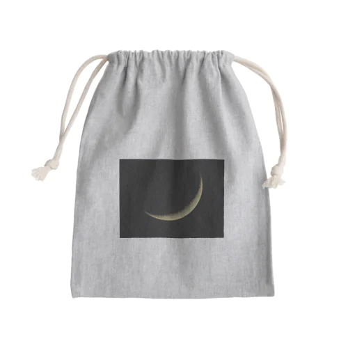 細い月 Mini Drawstring Bag
