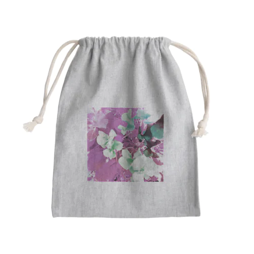 illusion_flower Mini Drawstring Bag