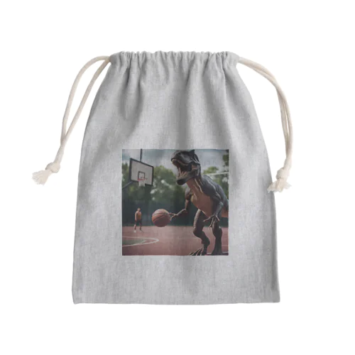 バスケティラノ Mini Drawstring Bag