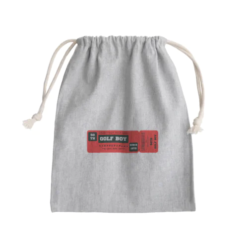 ゴルフボーイ本店 50周年 Mini Drawstring Bag