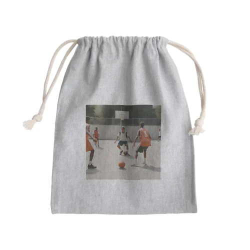 サッカーバスケ Mini Drawstring Bag