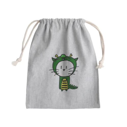 ねこ日和（辰） Mini Drawstring Bag