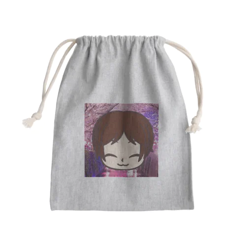 おかずちゃん似顔絵２ Mini Drawstring Bag