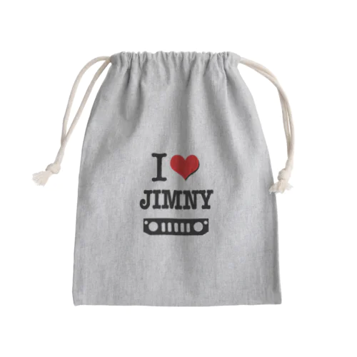 I LOVE JIMNY ジムニー Mini Drawstring Bag