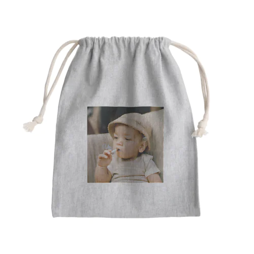 ワイルド赤ちゃん Mini Drawstring Bag