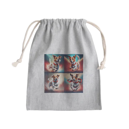 ジャックラッセルテリアの魅力が詰まったオリジナルグッズ集 Mini Drawstring Bag