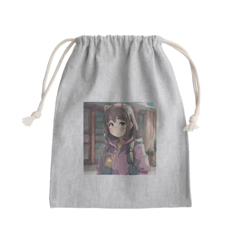 山登り萌女子 Mini Drawstring Bag